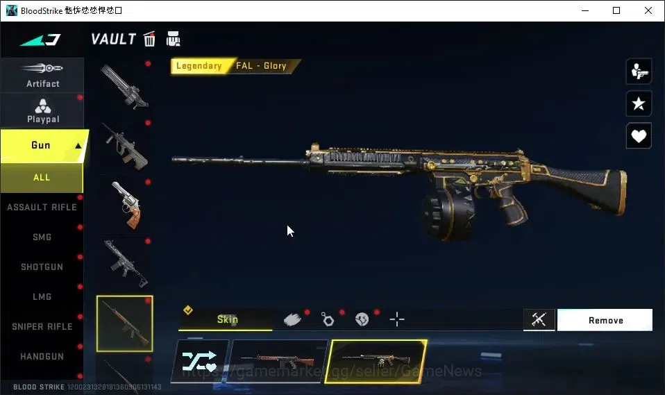 Blood Strike Accounts ASIA|ETERNAL Vector-Shadowdrake Lv2|2 ULTRA[M700-I image 9