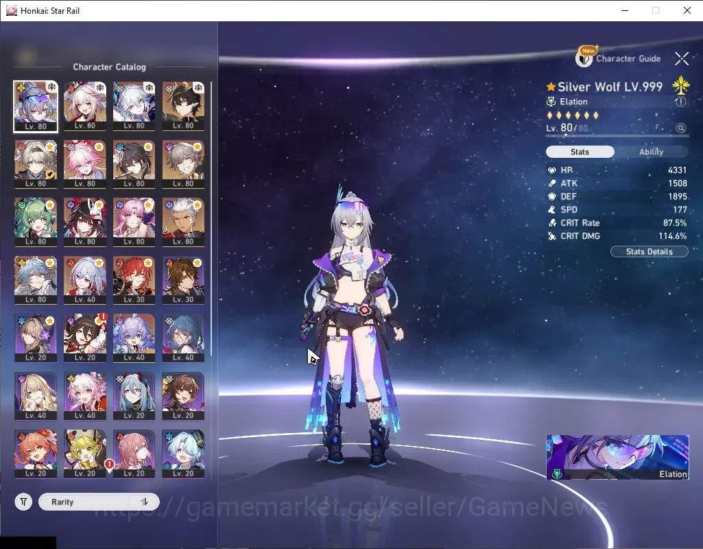 Honkai Star Rail Accounts Asia|TL 70|3 PremTeam|13 Limited|(SW999,Yao Guang, image 4