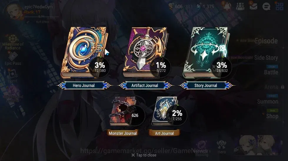 Epic Seven Accounts GLOBAL Unverif|New Era| 2 ML (Rhiana N Luciel,Stra image 3