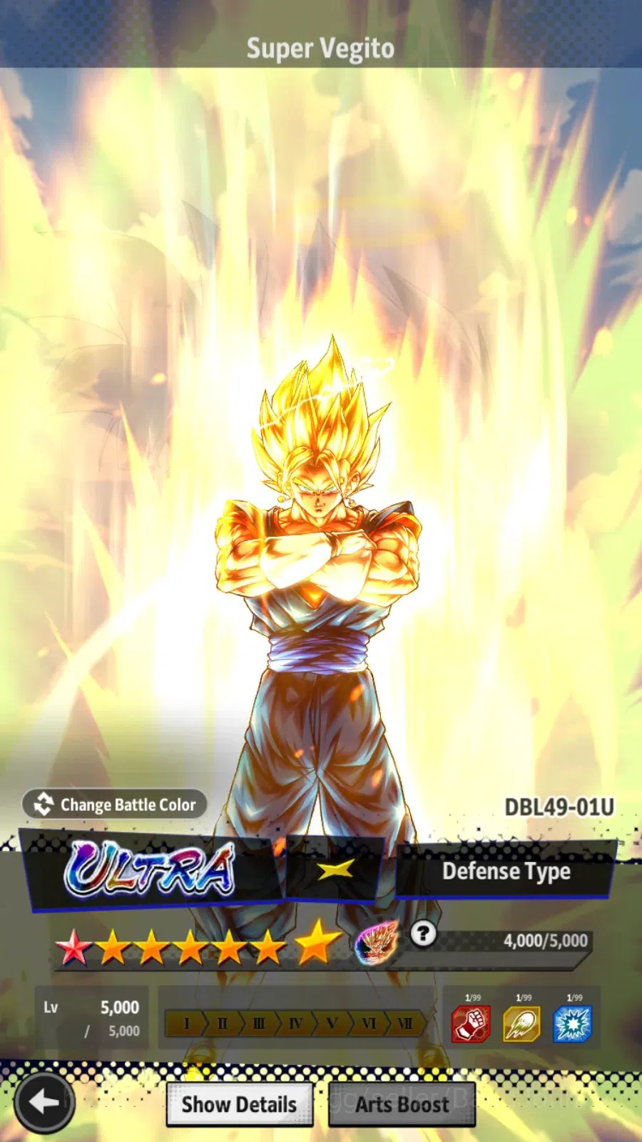Dragon Ball Legends Accounts Android | 35.5M Total Power | 3 UL | UL Super Saiy image 4