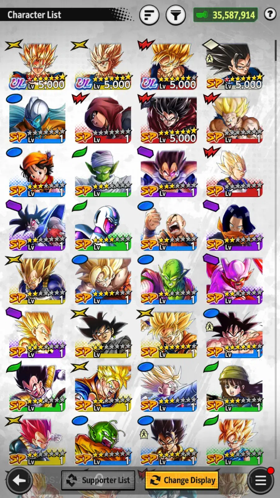 Dragon Ball Legends Accounts Android | 35.5M Total Power | 3 UL | UL Super Saiy image 6