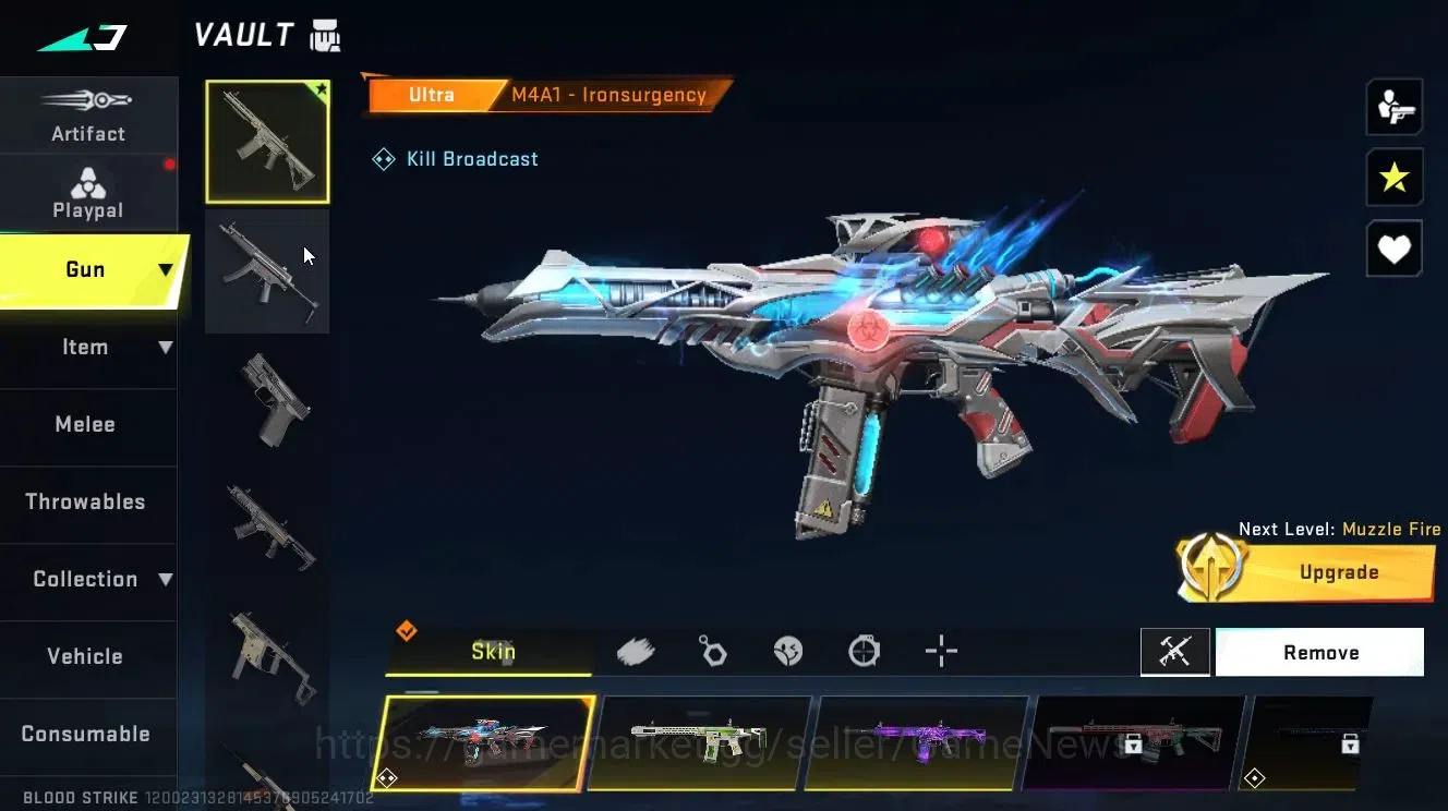 Blood Strike Accounts ASIA|ULTRA Sedan-HELLISH Sprint+[BLAST-CHAINZ,VOLT image 5