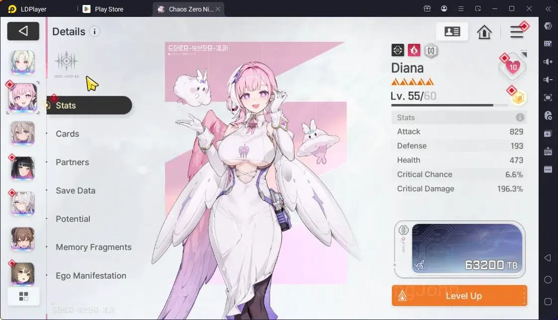Chaos Zero Nightmare Accounts Global|Lv.53| 8 SSR Heidemarie,Diana,Adhelheid,Rit image 15