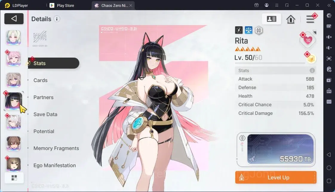 Chaos Zero Nightmare Accounts Global|Lv.53| 8 SSR Heidemarie,Diana,Adhelheid,Rit image 17