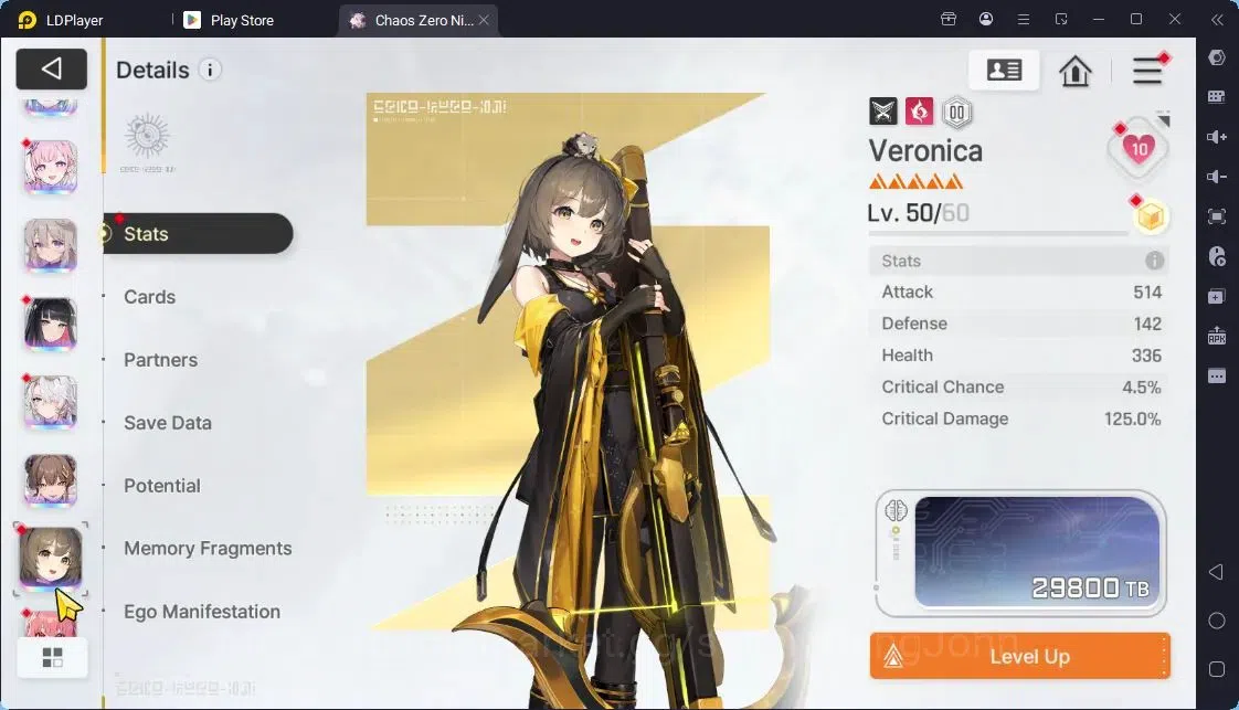 Chaos Zero Nightmare Accounts Global|Lv.53| 8 SSR Heidemarie,Diana,Adhelheid,Rit image 20