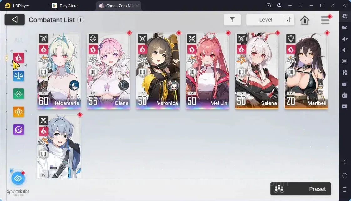 Chaos Zero Nightmare Accounts Global|Lv.53| 8 SSR Heidemarie,Diana,Adhelheid,Rit image 9
