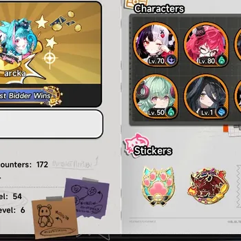 Neverness to Everness Accounts SEA |HL54|12 S-Class 6Lim + 4Sign| Blackbird,Shinku,Iroi,Nanally A1,etc| Draco