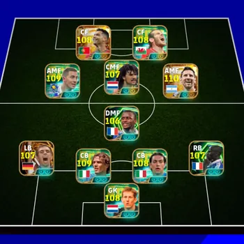 eFootball Accounts Legends & Iconic Players 3351+ Team I Messi 110 I Bale 108 I Maldini 109 I All Meta Cards I Best 109 I