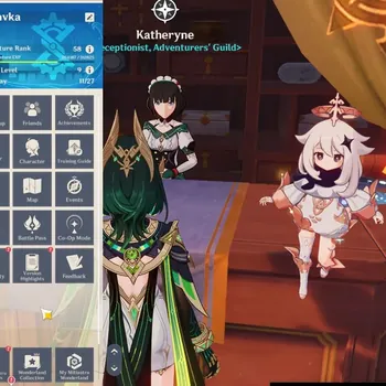 Genshin Impact Accounts Others ASIA|AR 58|10 Limit+9(*5 Wpn)|Arle+Nefer Team|(Arlecchino