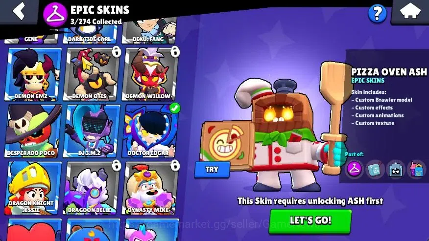 Brawl Stars Accounts 1316 Trophy|20 Brawlers 1 Max Lvl (Kit) 4 Myth|13K image 13