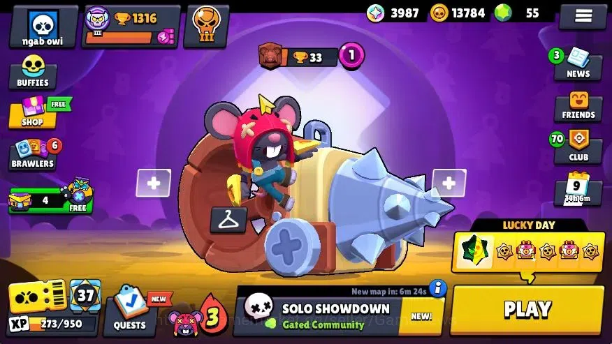 Brawl Stars Accounts 1316 Trophy|20 Brawlers 1 Max Lvl (Kit) 4 Myth|13K image 3