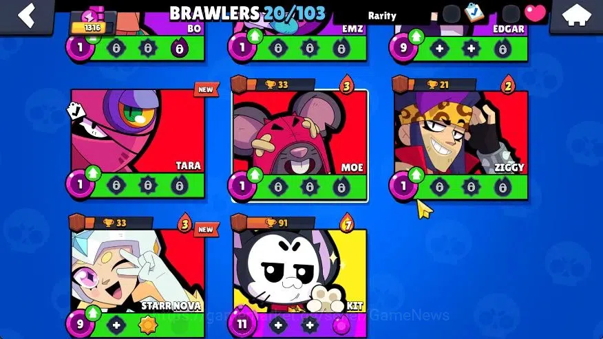Brawl Stars Accounts 1316 Trophy|20 Brawlers 1 Max Lvl (Kit) 4 Myth|13K image 6