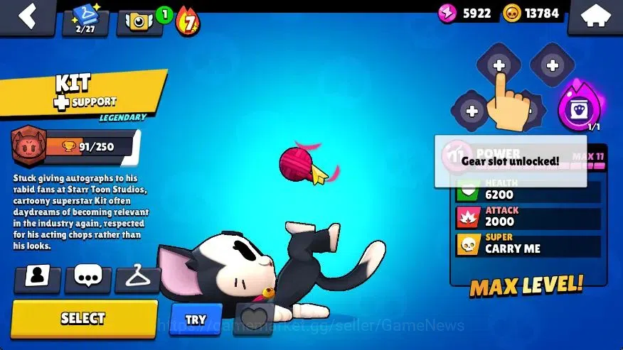 Brawl Stars Accounts 1316 Trophy|20 Brawlers 1 Max Lvl (Kit) 4 Myth|13K image 9