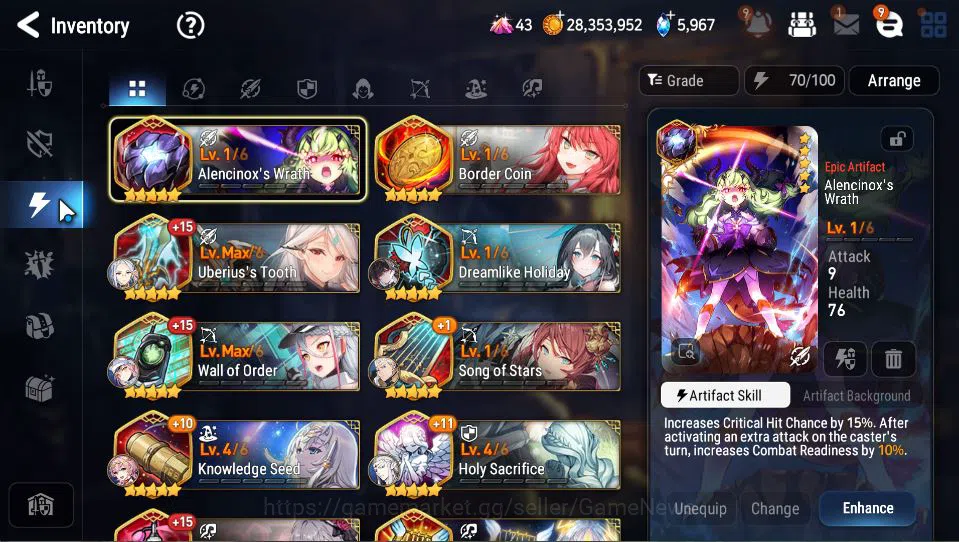Epic Seven Accounts GLOBAL Unverif|7 ML(F Cecilia,DK Sharun,A Laika,Et image 11