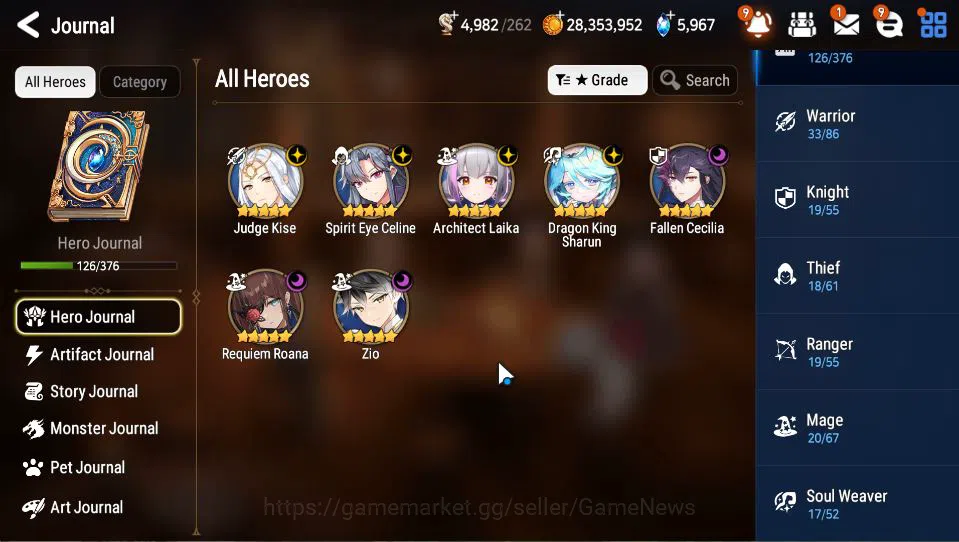 Epic Seven Accounts GLOBAL Unverif|7 ML(F Cecilia,DK Sharun,A Laika,Et image 5