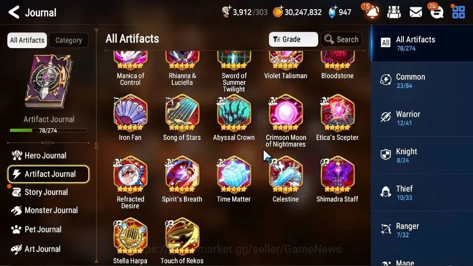 Epic Seven Accounts High-End GLOBAL Verif|19 ML(Rhiana&Luc,BArunka,HarSeti,Etc)+Ab Fumyr,Setsuka,Estel,Ivana,Etc|AUTO W|3,9K 11