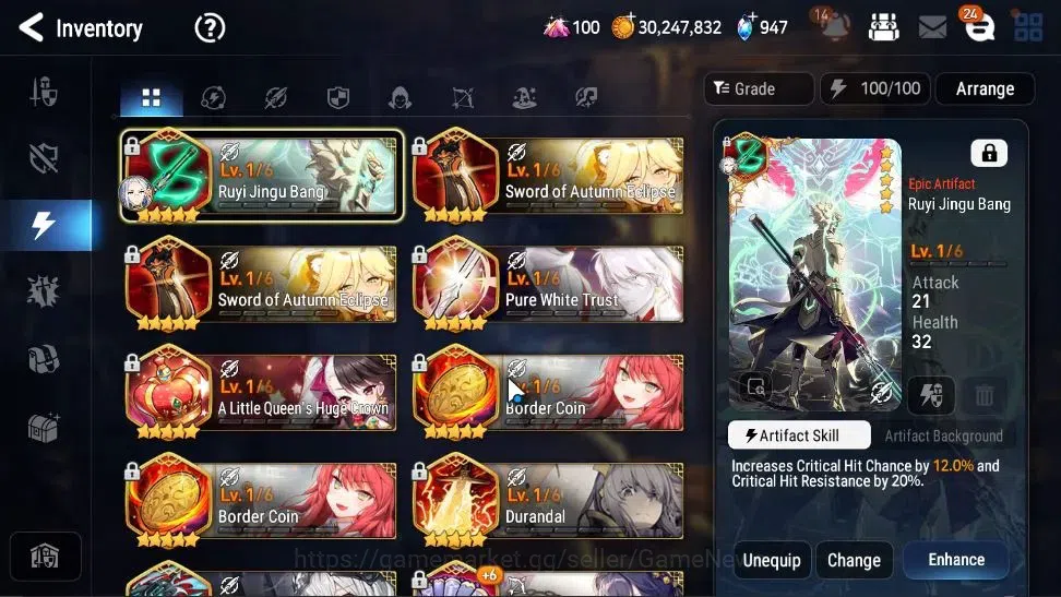 Epic Seven Accounts High-End GLOBAL Verif|19 ML(Rhiana&Luc,BArunka,HarSeti,Etc)+Ab Fumyr,Setsuka,Estel,Ivana,Etc|AUTO W|3,9K 20