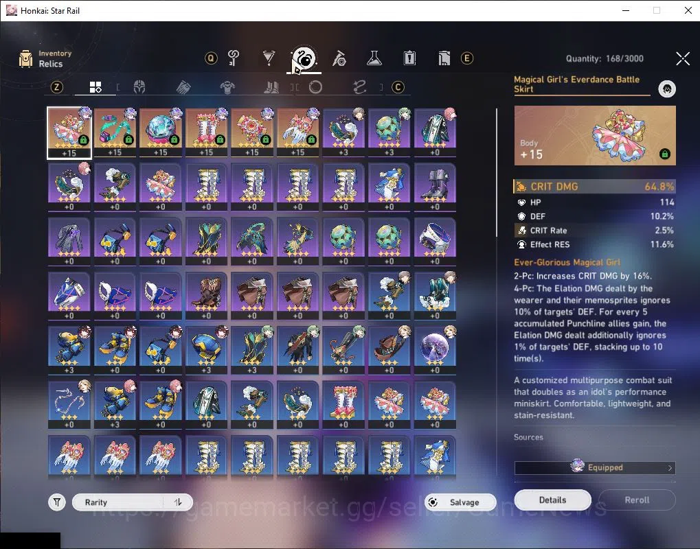 Honkai Star Rail Accounts ASIA|TL 30|5 Limited|SW 999+Sign,Huohuo,Sparkle,Ru image 7