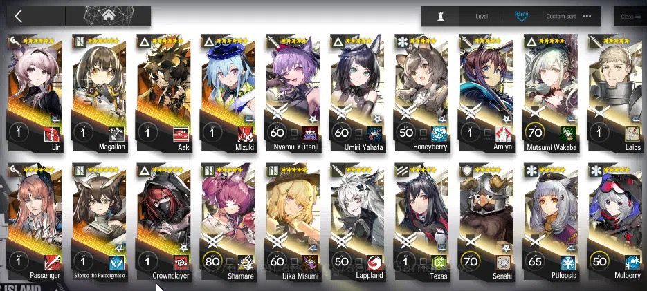 Arknights Accounts Mid-Tier Lv 90|258 OP+47 Skin|42k Oru+Collab AVE+Dunmeshi|13 Limited|Sakiko,Marcille,Kirin 6