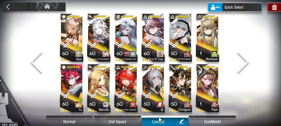 Arknights Accounts Mid-Tier Lv 90|258 OP+47 Skin|42k Oru+Collab AVE+Dunmeshi|13 Limited|Sakiko,Marcille,Kirin 7