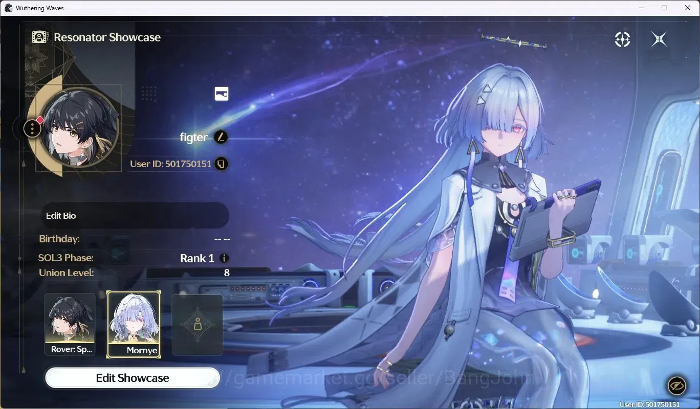 Wuthering Waves Accounts NA | UL 8 | Rank 1 | 3 Char Limited [Chisa,Mornye, image 1