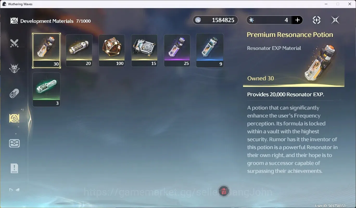 Wuthering Waves Accounts NA | UL 8 | Rank 1 | 3 Char Limited [Chisa,Mornye, image 11