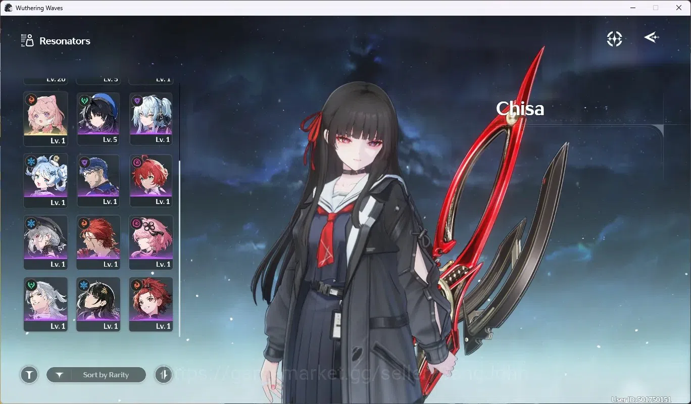Wuthering Waves Accounts NA | UL 8 | Rank 1 | 3 Char Limited [Chisa,Mornye, image 3