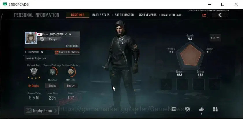Arena Breakout Accounts MOBILE Lv30|SV 9,5M|CV 7M|Wire Set|GM AK-12,Forest image 2