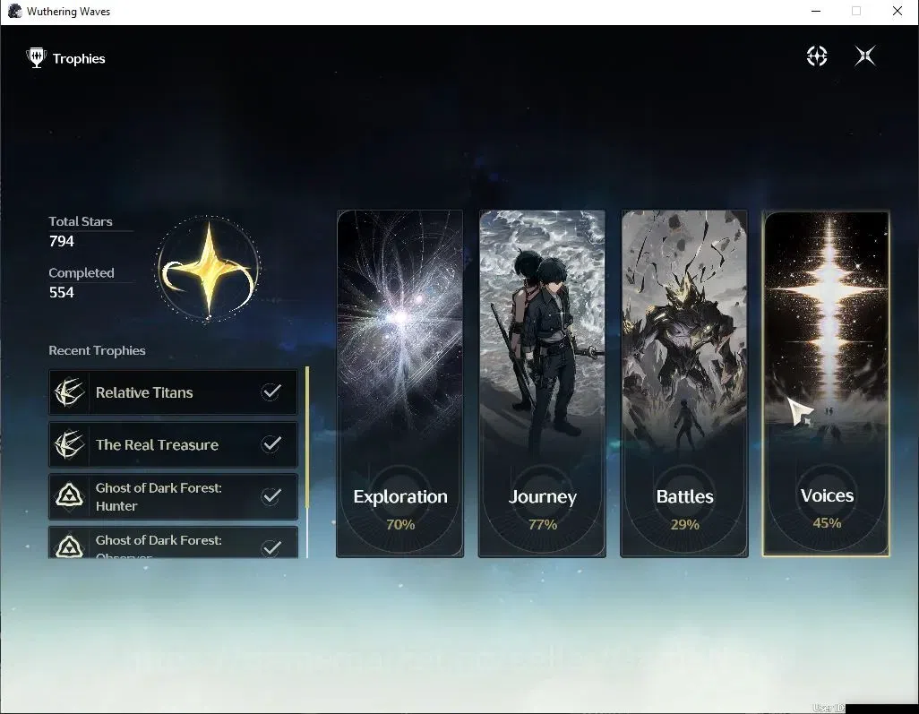 Wuthering Waves Accounts SEA|UL 48|Ready Gacha 71K Astrite+154 LT| 1 Limite image 10
