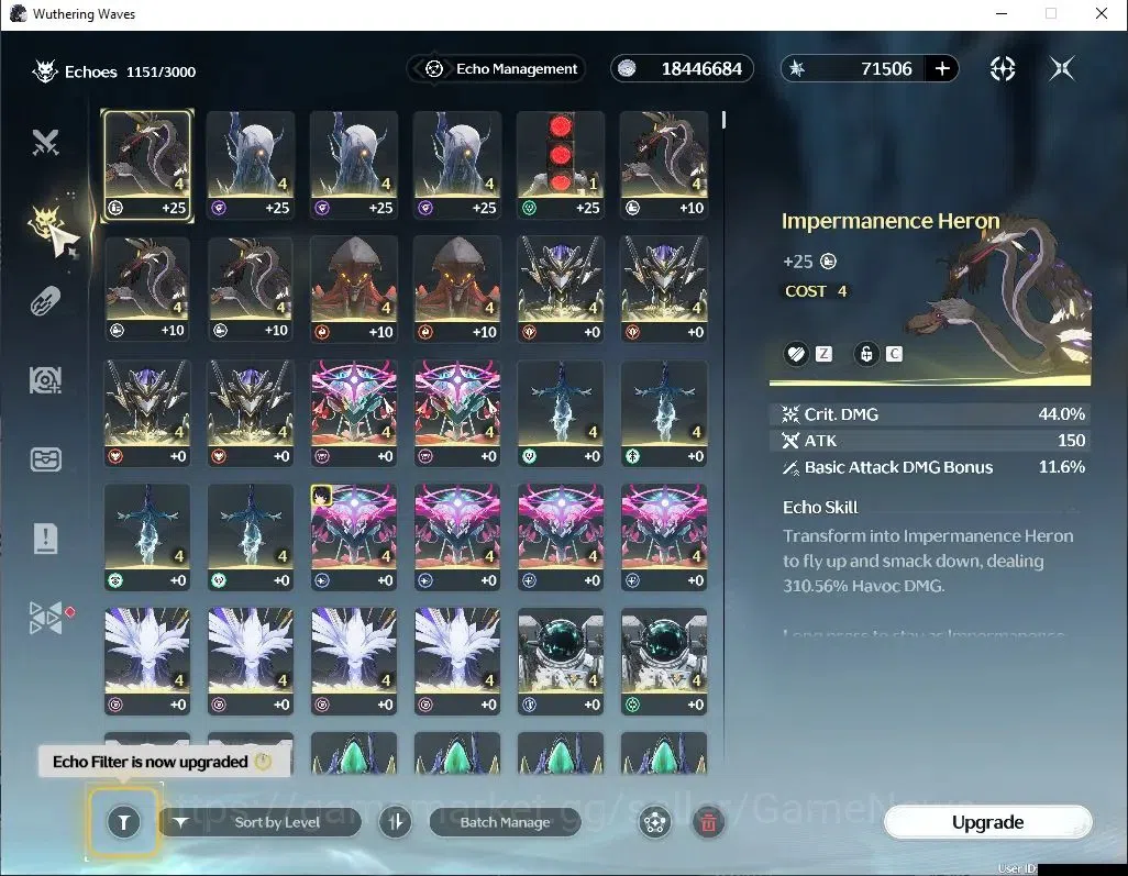 Wuthering Waves Accounts SEA|UL 48|Ready Gacha 71K Astrite+154 LT| 1 Limite image 6