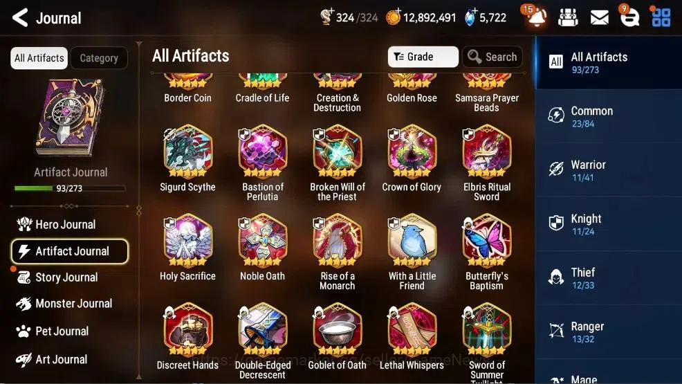 Epic Seven Accounts Global Unverif| 13 ML (Shepherd ot DarkDiene, Mona image 5