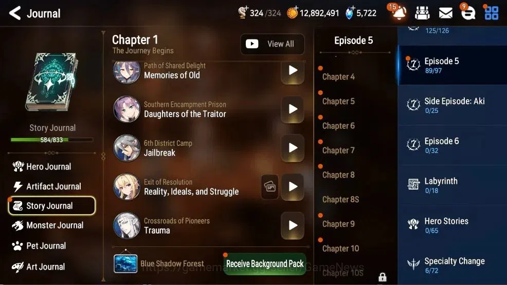 Epic Seven Accounts Global Unverif| 13 ML (Shepherd ot DarkDiene, Mona image 8