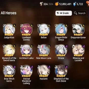 Epic Seven High-End Global Unverif| 13 ML (Shepherd ot DarkDiene, Mona image 1