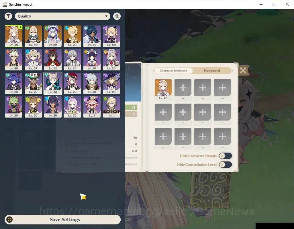 Genshin Impact Accounts Reroll ASIA |AR 31 | Limited |Nicole |Mc Male |Unlock Nod Krai |Take Mail |Check SS(GI6646) 1