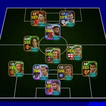 eFootball Accounts High-End =[ Strength 3236+ ]= ➜ Ronaldo ➺ Bale ➜ Salah ➺ Pirlo ➜ Ferri ➺ Van dijk ➜ Demichelis ➺ Cole