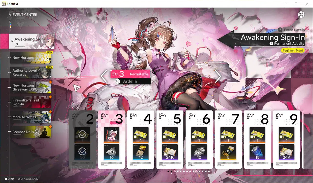 Arknights: Endfield Accounts Asia Lv2 |Starter| 2SSR (Laevatain,Ember)+6SR Oper image 5
