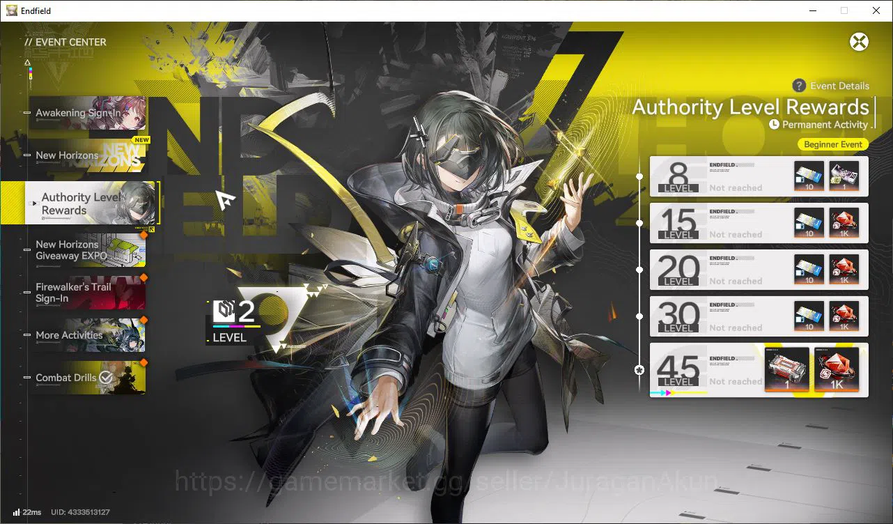 Arknights: Endfield Accounts Asia Lv2 |Starter| 2SSR (Laevatain,Ember)+6SR Oper image 6