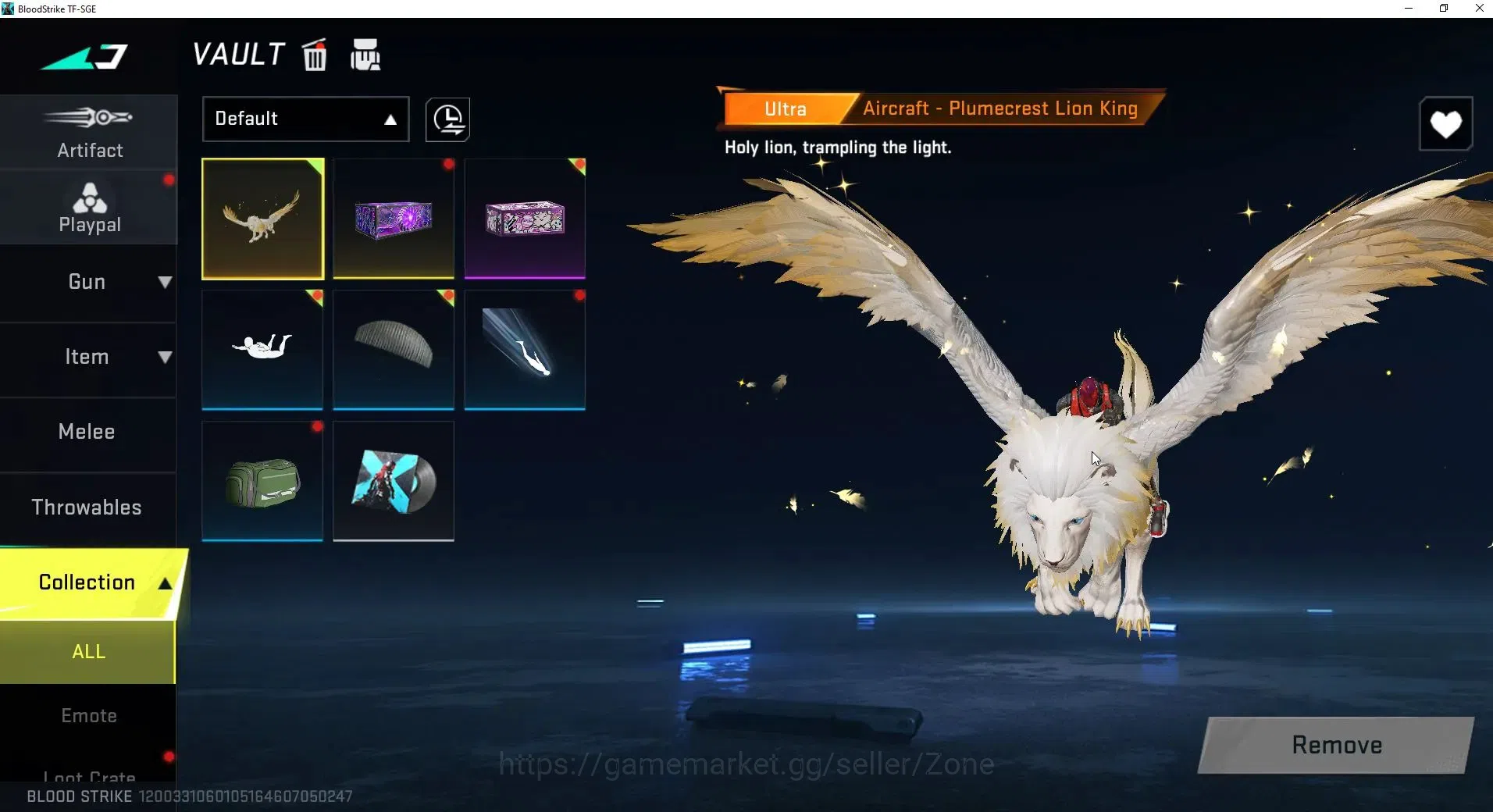 Blood Strike Accounts ASIA|1 ETERNAL: AUG-Empyrean (upgraded)|1 ULTRA: P image 6