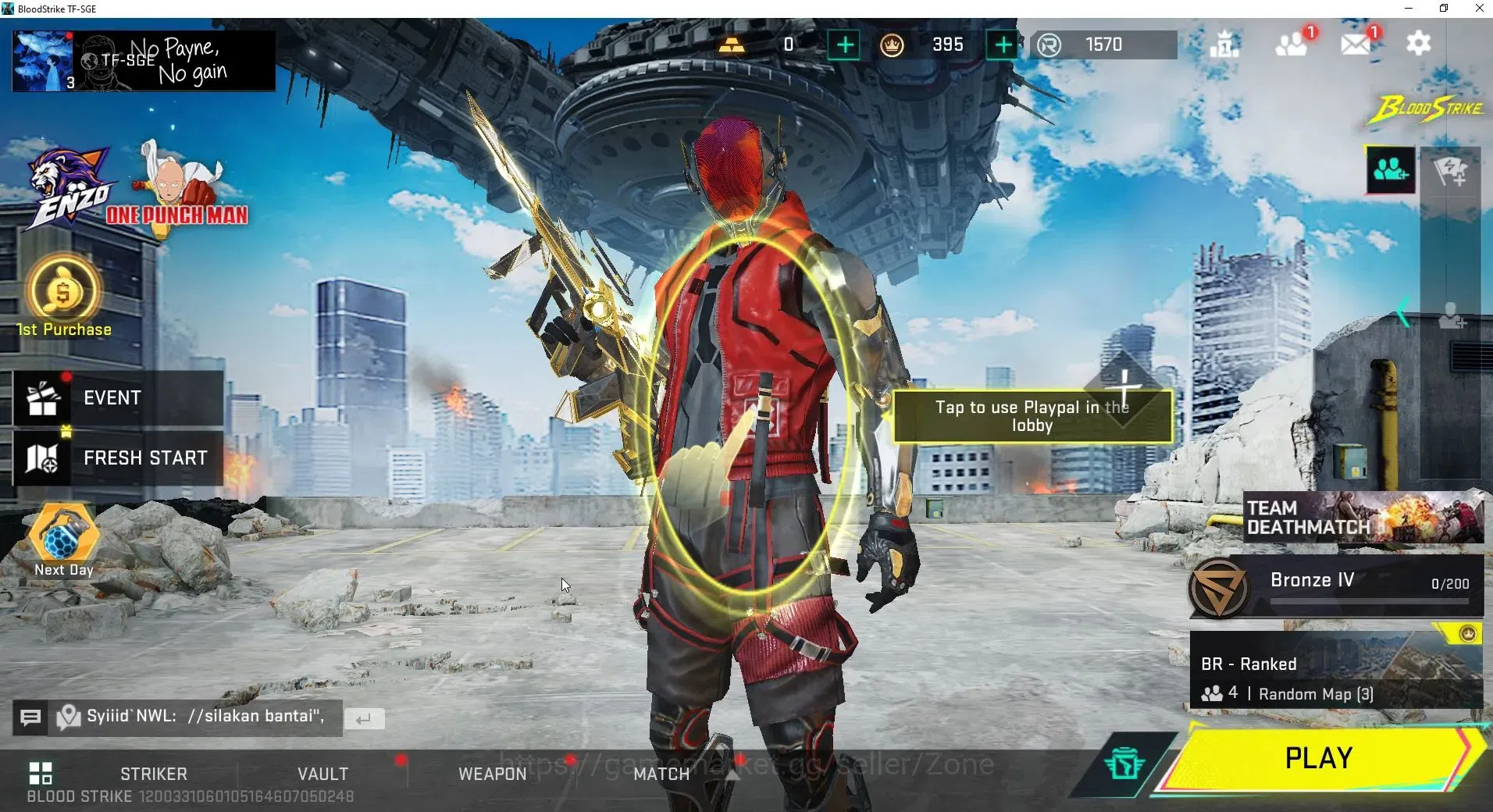 Blood Strike Accounts ASIA|1 ETERNAL: AUG-Empyrean (upgraded)|1 ULTRA: P image 9