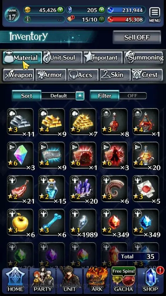 Last Cloudia Accounts Endgame GLOBAL|Rank 17|Top Tier Unit [A Roland,SM Sera,KOG Mauna,G Lilaha,AOG Labyreth,POG Zero,Etc]|1 10