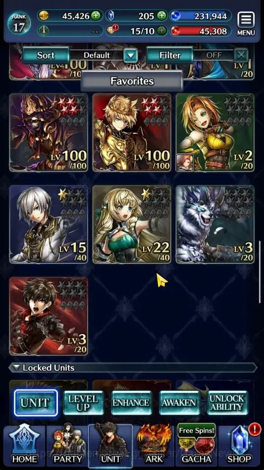 Last Cloudia Accounts Endgame GLOBAL|Rank 17|Top Tier Unit [A Roland,SM Sera,KOG Mauna,G Lilaha,AOG Labyreth,POG Zero,Etc]|1 3