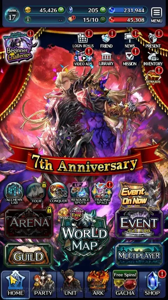 Last Cloudia Accounts Endgame GLOBAL|Rank 17|Top Tier Unit [A Roland,SM Sera,KOG Mauna,G Lilaha,AOG Labyreth,POG Zero,Etc]|1 7