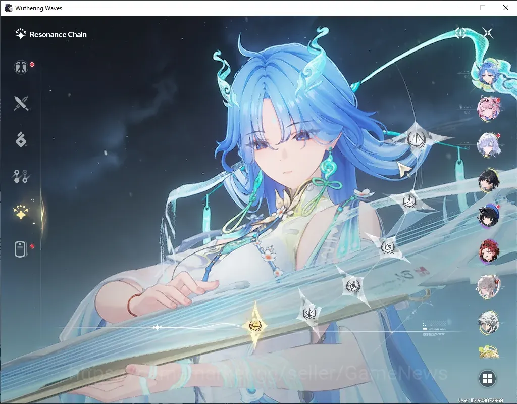 Wuthering Waves Accounts を購入 - SEA | UL 48 | Qingxiao Prem Team