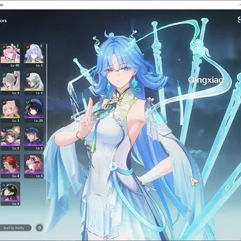 Wuthering Waves Accounts Starter SEA|UL 48|Qingxiao Prem Team|4 Limited (Qingxiao R1,Hiyuki)+Sign Denia,Mornye|131 Lust