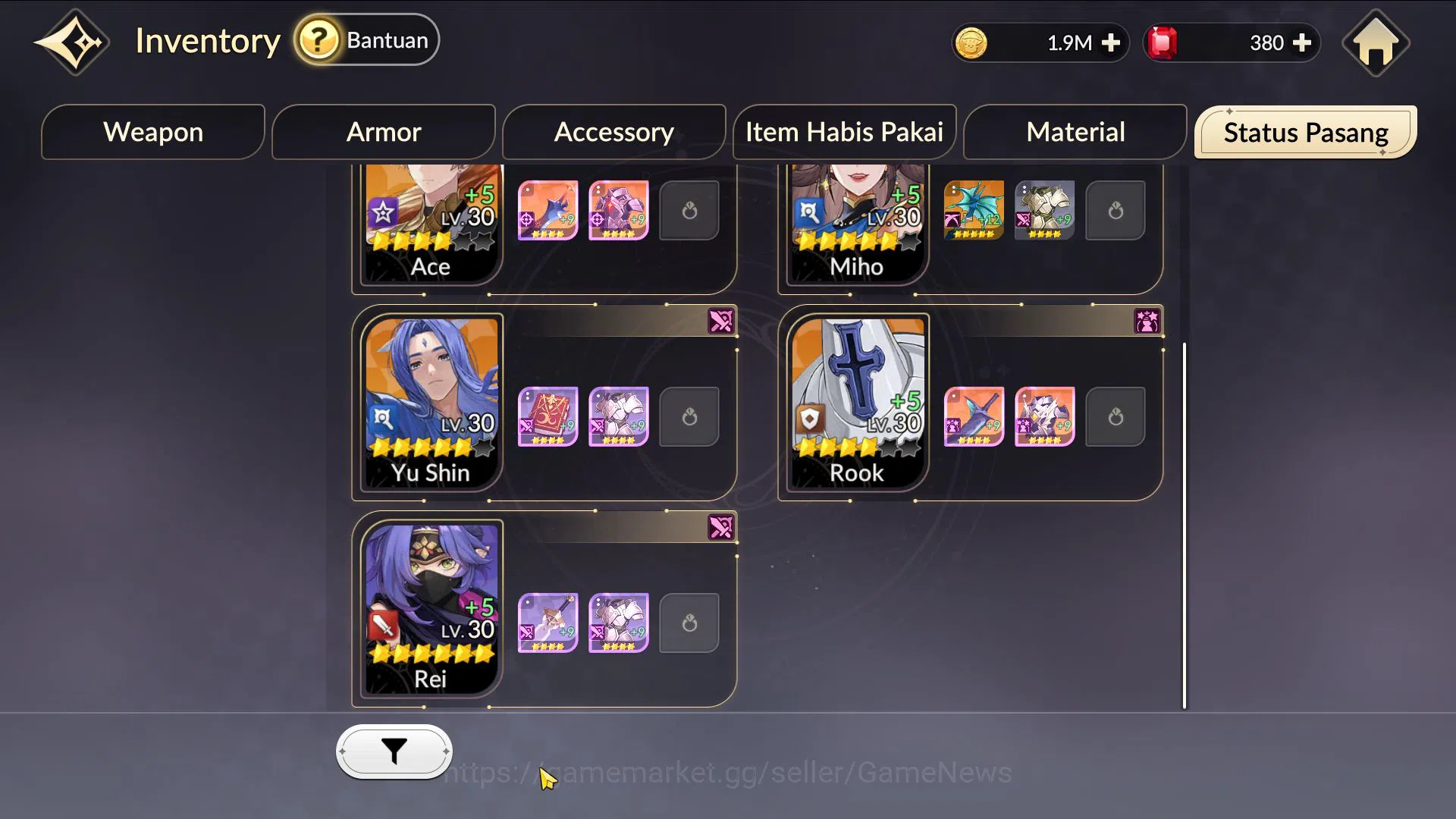 Seven Knights Re:Birth Accounts [Re;BIRTH] Global 6 Legendary (Miho*5,Silvesta*6,R image 12