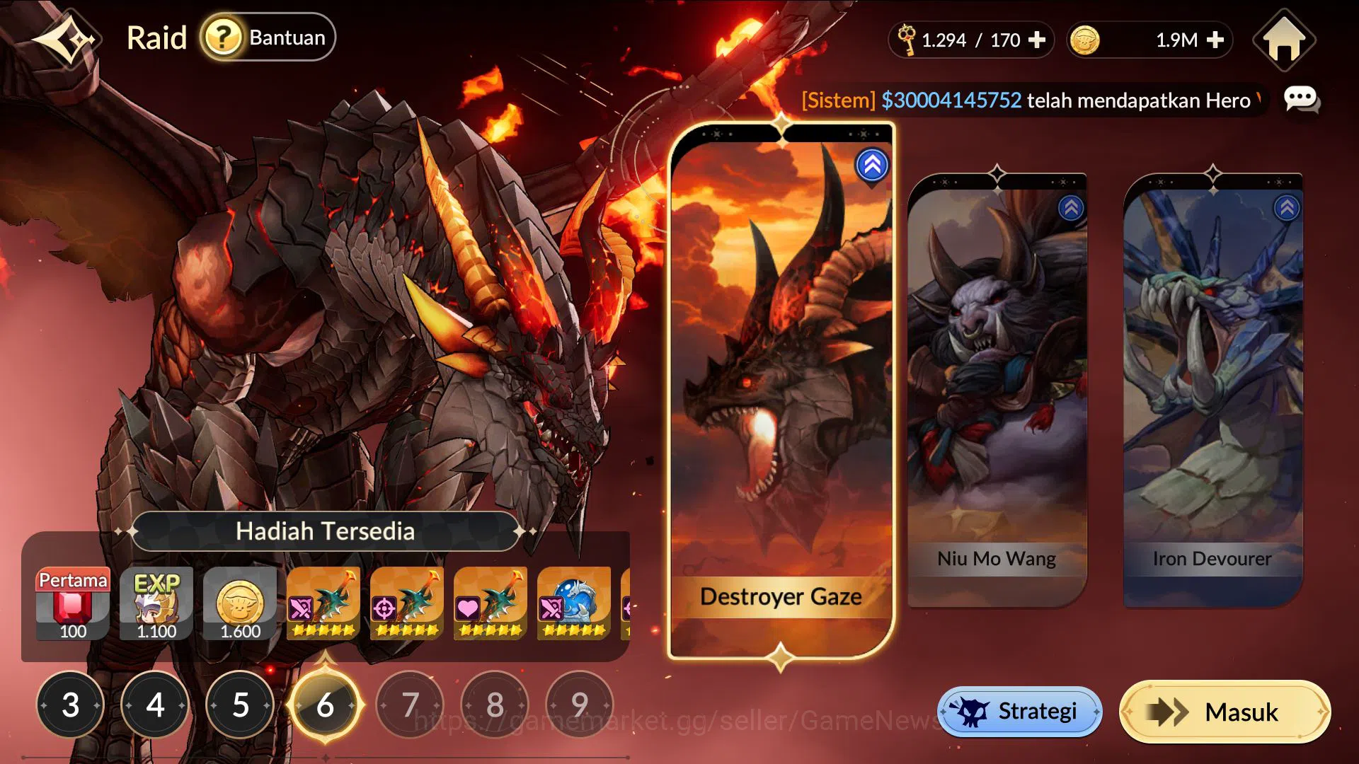 Seven Knights Re:Birth Accounts [Re;BIRTH] Global 6 Legendary (Miho*5,Silvesta*6,R image 6