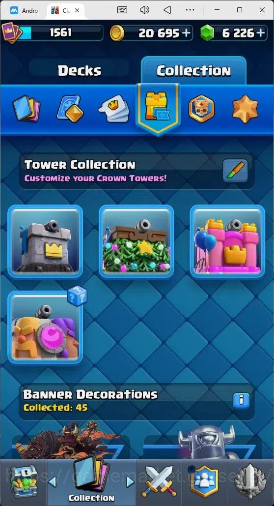 Clash Royale Accounts Mobile |Trophy 9195|3Max Hero Cards|9 EVO Cards|1  image 17