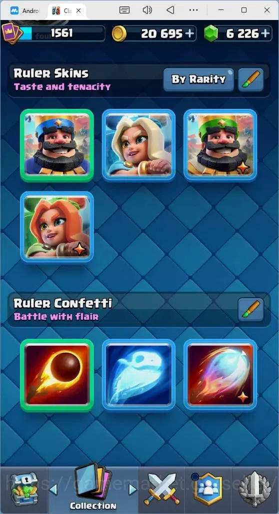 Clash Royale Accounts Mobile |Trophy 9195|3Max Hero Cards|9 EVO Cards|1  image 20