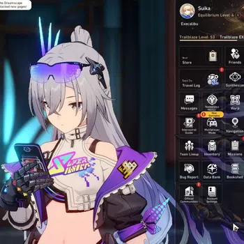 Honkai Star Rail End Game Asia|TL 53|6 Limited|Silver Wolf LV.999+Sign,Spark image 1
