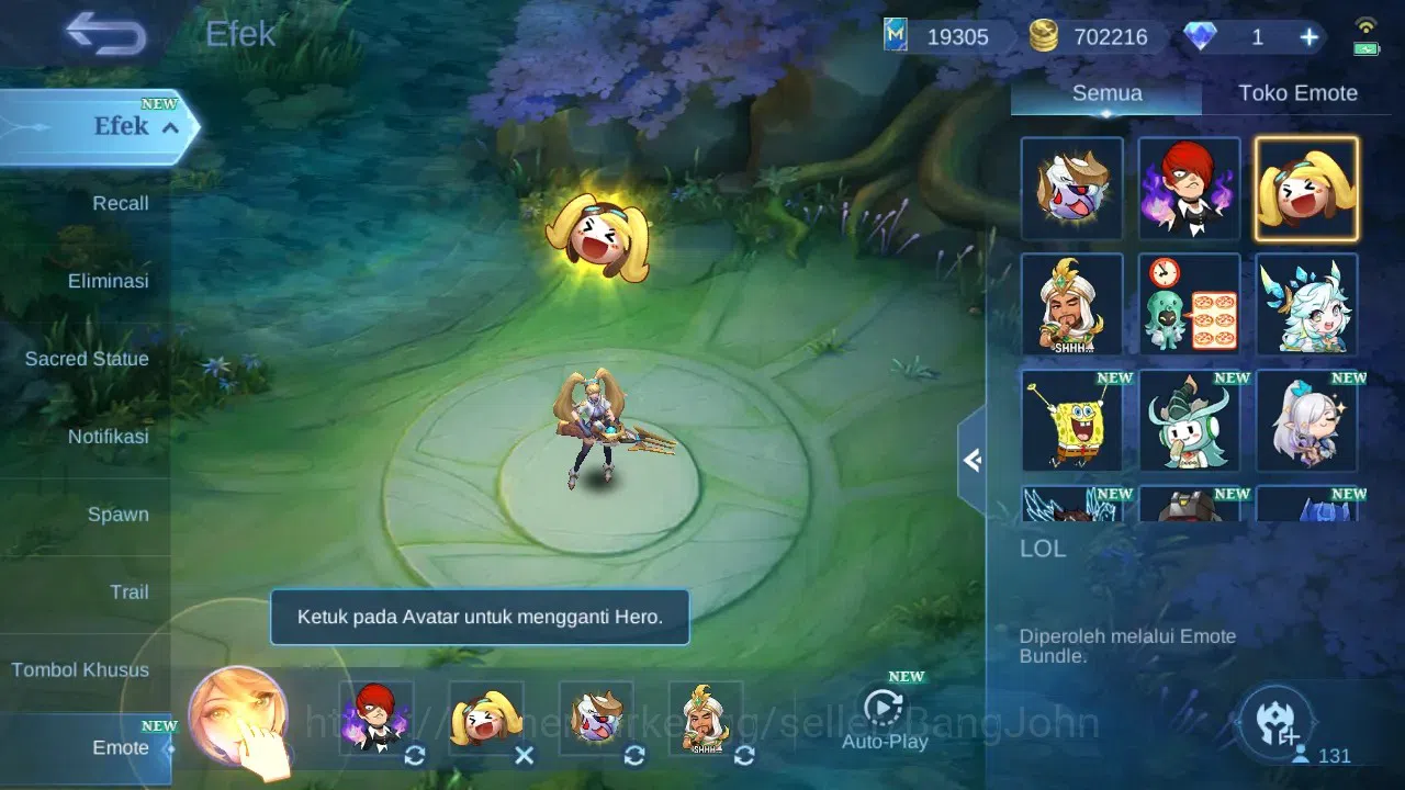 Mobile Legends: Bang Bang Accounts GLOBAL Hero 132 Skin 343 | Zodiac Odette Badang |  image 14
